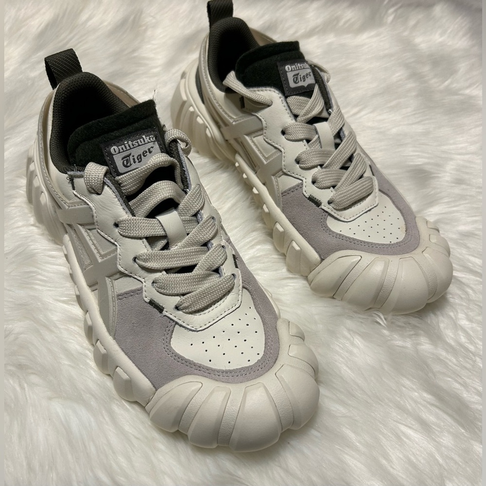 Onitsuka Tiger by Asics Men's White Sneakers - Picture 2 of 7